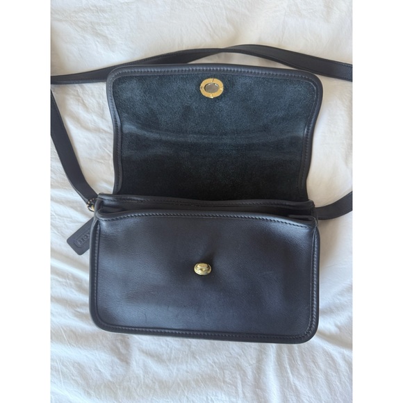 Vintage Coach Compartment Bag Black No. 9850 - Picture 9 of 15